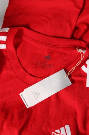 Мъжка тениска Adidas, Размер M, Цвят Червен, Цена 56,26 лв.