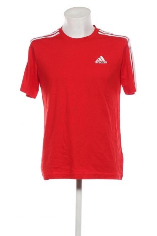 Tricou de bărbați Adidas, Mărime M, Culoare Roșu, Preț 185,07 Lei