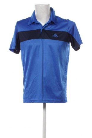 Herren T-Shirt Adidas, Größe M, Farbe Blau, Preis € 13,92