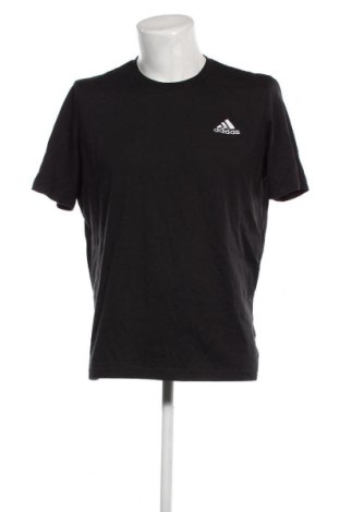Męski T-shirt Adidas, Rozmiar M, Kolor Czarny, Cena 185,52 zł