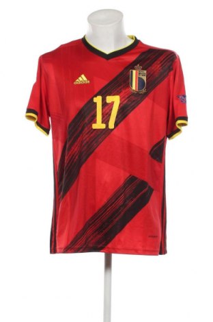 Ανδρικό t-shirt Adidas, Μέγεθος XL, Χρώμα Κόκκινο, Τιμή 35,88 €
