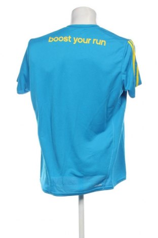 Herren T-Shirt Adidas, Größe L, Farbe Blau, Preis 13,92 €