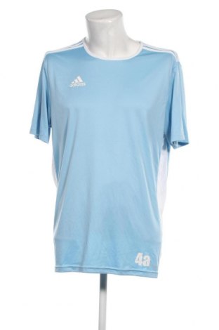 Tricou de bărbați Adidas, Mărime XL, Culoare Albastru, Preț 65,79 Lei