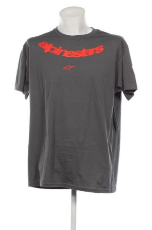 Ανδρικό t-shirt Alpinestars, Μέγεθος XL, Χρώμα Γκρί, Τιμή 35,05 €