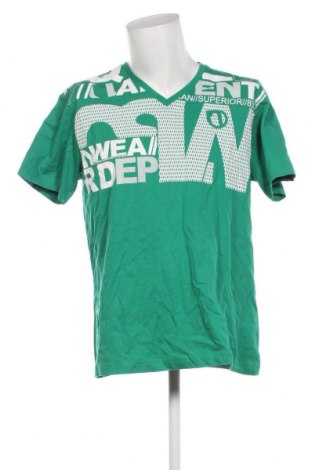 Ανδρικό t-shirt Angelo Litrico, Μέγεθος XL, Χρώμα Πράσινο, Τιμή 8,04 €