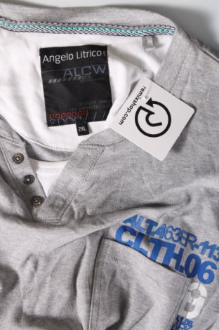 Tricou de bărbați Angelo Litrico, Mărime XXL, Culoare Gri, Preț 42,76 Lei