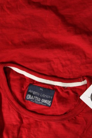 Мъжка тениска Angelo Litrico, Размер XXL, Цвят Червен, Цена 13,00 лв.