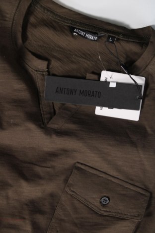 Tricou de bărbați Antony Morato, Mărime L, Culoare Verde, Preț 160,79 Lei