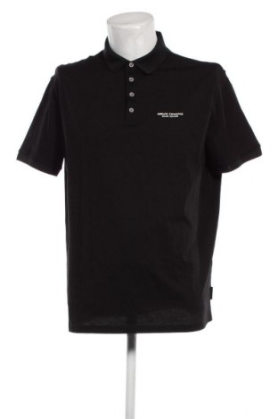 Мъжка тениска Armani Exchange, Размер XL, Цвят Черен, Цена 68,00 лв.
