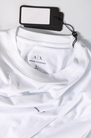 Herren T-Shirt Armani Exchange, Größe L, Farbe Weiß, Preis 35,05 €