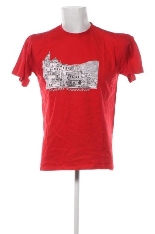 Ανδρικό t-shirt B&C Collection, Μέγεθος L, Χρώμα Κόκκινο, Τιμή 8,04 €