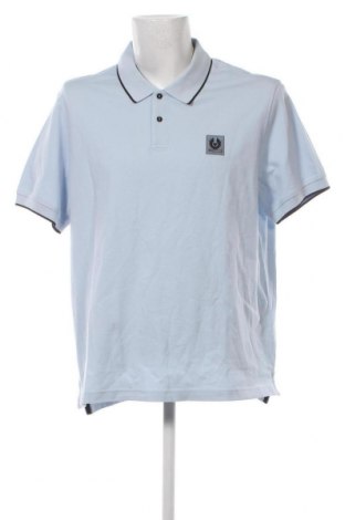 Pánske tričko  Belstaff, Veľkosť 3XL, Farba Modrá, Cena  118,04 €
