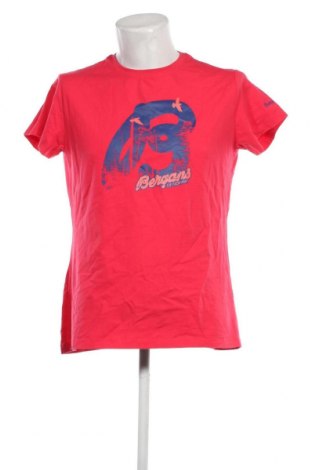 Мъжка тениска Bergans of Norway, Размер XL, Цвят Червен, Цена 24,00 лв.