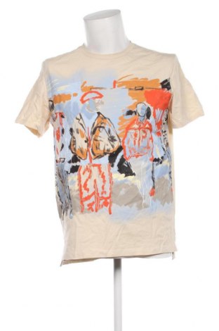 Ανδρικό t-shirt Bershka, Μέγεθος M, Χρώμα Πολύχρωμο, Τιμή 6,83 €