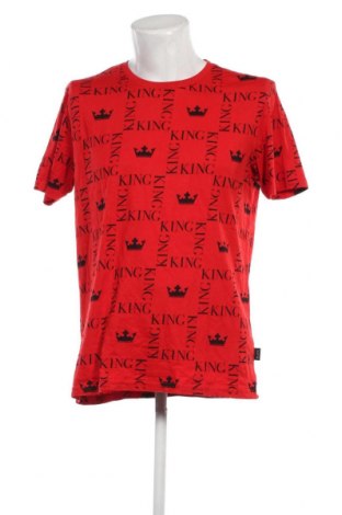 Herren T-Shirt Black Squad, Größe L, Farbe Rot, Preis 9,05 €