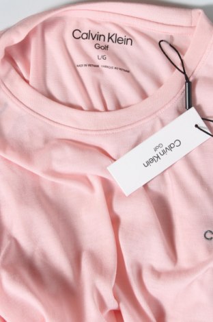 Herren T-Shirt Calvin Klein, Größe L, Farbe Rosa, Preis 32,47 €