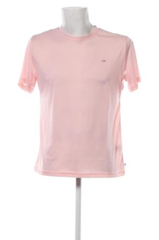 Herren T-Shirt Calvin Klein, Größe L, Farbe Rosa, Preis 32,47 €