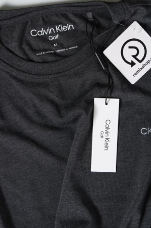 Herren T-Shirt Calvin Klein, Größe M, Farbe Grau, Preis 32,47 €