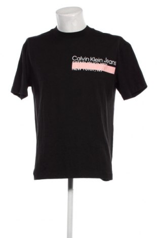 Ανδρικό t-shirt Calvin Klein, Μέγεθος M, Χρώμα Μαύρο, Τιμή 32,47 €