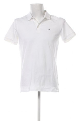 Мъжка тениска Calvin Klein, Размер S, Цвят Бял, Цена 54,00 лв.