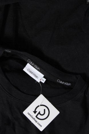 Мъжка тениска Calvin Klein, Размер XL, Цвят Черен, Цена 23,00 лв.