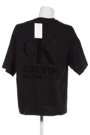 Herren T-Shirt Calvin Klein Jeans, Größe L, Farbe Schwarz, Preis 35,05 €