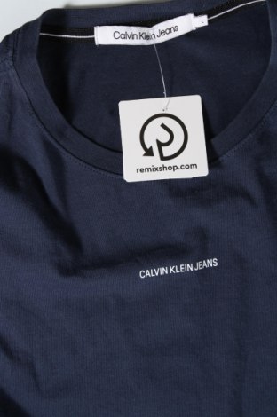 Męski T-shirt Calvin Klein Jeans, Rozmiar L, Kolor Niebieski, Cena 181,25 zł