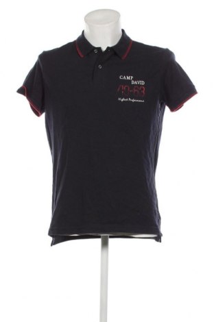 Ανδρικό t-shirt Camp David, Μέγεθος M, Χρώμα Μπλέ, Τιμή 29,59 €
