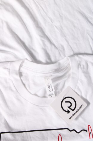 Ανδρικό t-shirt Canvas, Μέγεθος S, Χρώμα Λευκό, Τιμή 8,04 €