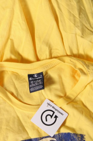 Tricou de bărbați Champion, Mărime XXL, Culoare Galben, Preț 39,47 Lei