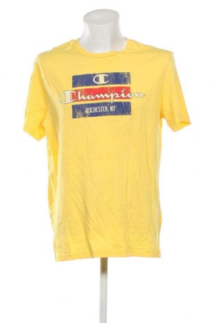 Tricou de bărbați Champion, Mărime XXL, Culoare Galben, Preț 23,68 Lei