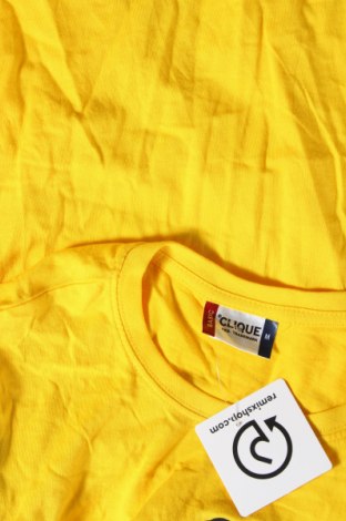 Tricou de bărbați Clique, Mărime M, Culoare Galben, Preț 34,64 Lei