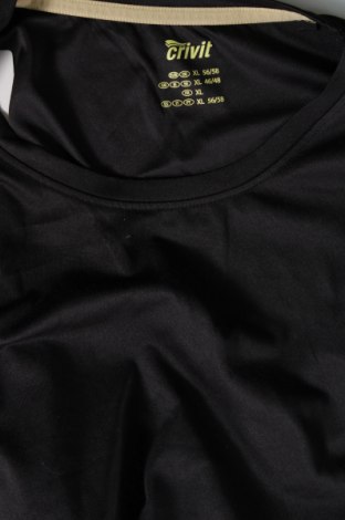 Мъжка тениска Crivit, Размер XL, Цвят Черен, Цена 12,22 лв.
