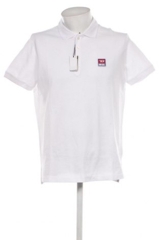 Ανδρικό t-shirt Diesel, Μέγεθος XL, Χρώμα Λευκό, Τιμή 100,52 €