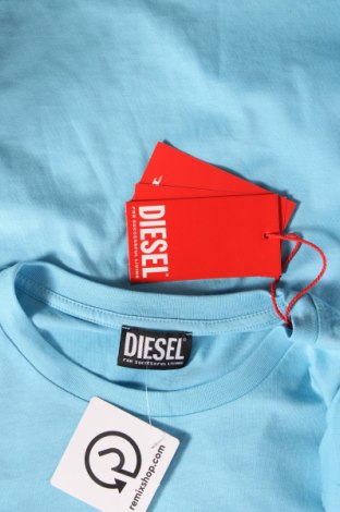 Męski T-shirt Diesel, Rozmiar XL, Kolor Niebieski, Cena 322,25 zł