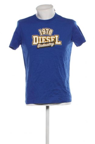 Мъжка тениска Diesel, Размер L, Цвят Син, Цена 70,00 лв.