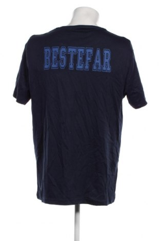 Ανδρικό t-shirt Dressmann, Μέγεθος XXL, Χρώμα Μπλέ, Τιμή 17,40 €