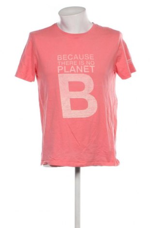 Herren T-Shirt Ecoalf, Größe M, Farbe Rosa, Preis 6,84 €
