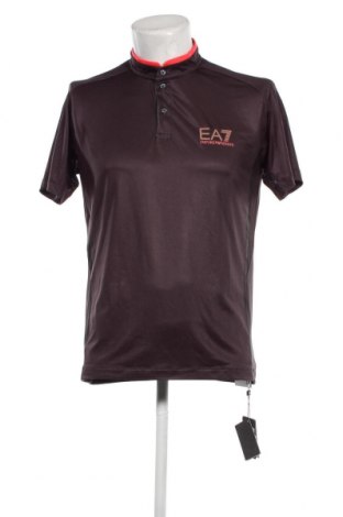 Herren T-Shirt Emporio Armani, Größe L, Farbe Grau, Preis 54,12 €