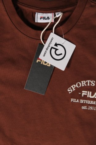 Ανδρικό t-shirt FILA, Μέγεθος M, Χρώμα Καφέ, Τιμή 22,78 €