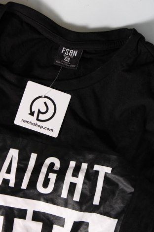 Herren T-Shirt FSBN, Größe XL, Farbe Schwarz, Preis 9,05 €