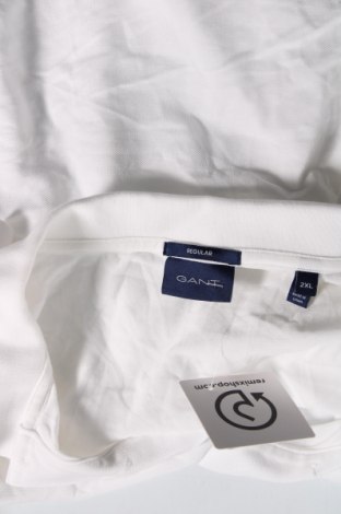 Ανδρικό t-shirt Gant, Μέγεθος XXL, Χρώμα Λευκό, Τιμή 14,85 €