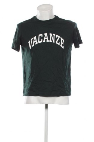 Мъжка тениска H&M, Размер M, Цвят Зелен, Цена 13,00 лв.