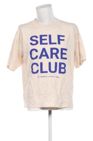 Pánské tričko  H&M, Velikost M, Barva Krémová, Cena  176,00 Kč