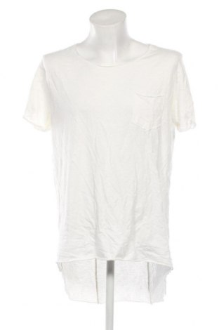 Мъжка тениска H&M Divided, Размер L, Цвят Бял, Цена 13,00 лв.