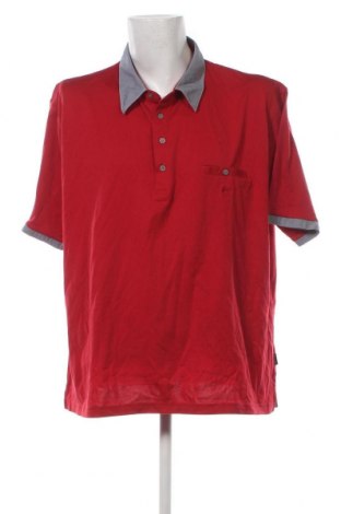 Ανδρικό t-shirt Hajo, Μέγεθος 4XL, Χρώμα Κόκκινο, Τιμή 3,71 €