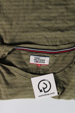 Herren T-Shirt Hilfiger Denim, Größe M, Farbe Grün, Preis 16,70 €