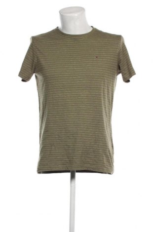 Мъжка тениска Hilfiger Denim, Размер M, Цвят Зелен, Цена 24,00 лв.