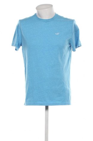 Tricou de bărbați Hollister, Mărime L, Culoare Albastru, Preț 95,39 Lei