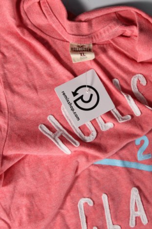 Ανδρικό t-shirt Hollister, Μέγεθος XL, Χρώμα Κόκκινο, Τιμή 6,19 €